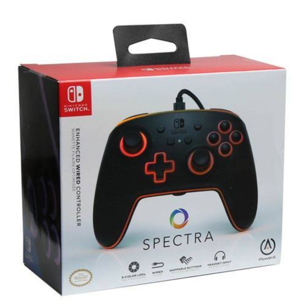 Spectra Nintendo switch wired remote NIB🖤🖤🖤